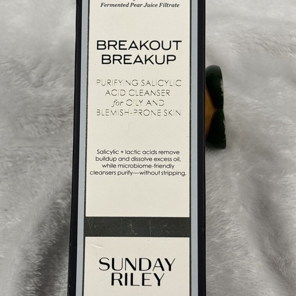 Sunday Riley Breakout Breakup Salicylic Acid Cleanser Blemish-Prone Skin SEALED